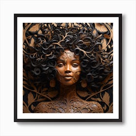 Afrofuturism 43 Art Print