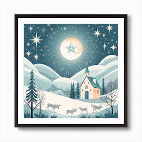 Christmas Card 16 Art Print