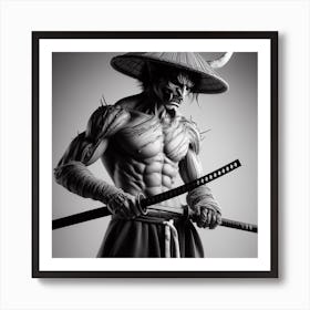 Samurai 1 Art Print