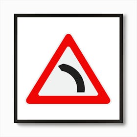 Road Sign.A fine artistic print that decorates the place.29 Art Print