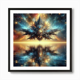 Spaceship 27 Art Print