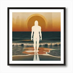 Reflection of Solitude Art Print