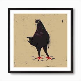 Pigeon 2 Art Print