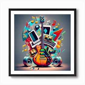 Music 6 Art Print