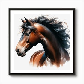 Horse Head.1 Art Print