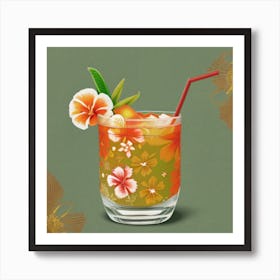 Hawaiian Cocktail 6 Art Print