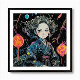 Asian Girl 1 Art Print