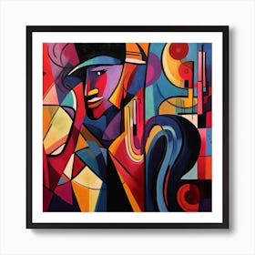 Jazz Musician 69 Art Print