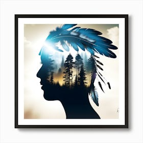 Native American Art Print