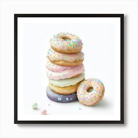 Donuts 1 Art Print