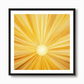 Sunburst 4 Art Print