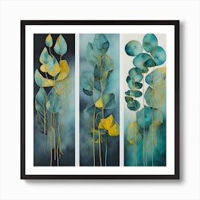 Abstract nature Art Print