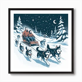 Sleigh ride Póster