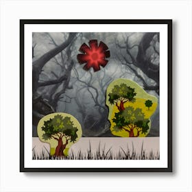 Nature on the Wall , Forest Art Print