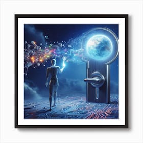 Key To The Universe Art Print