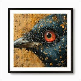 Bird With Red Eyes Art Print