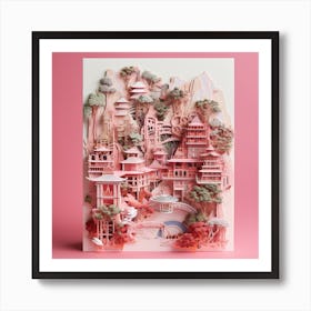 Hong Kong Village Art Print