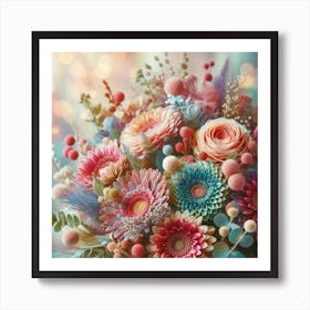 Flowers 1 Art Print