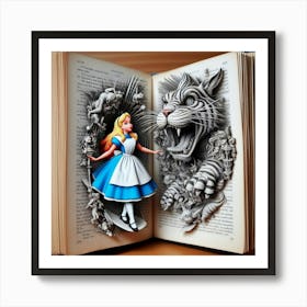 Alice In Wonderland 17 Art Print