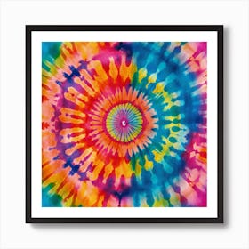 Tie Dye Art Print