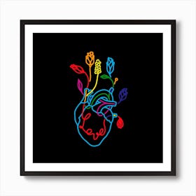 Love Is Love Square Art Print