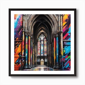 Edinburgh Cathedral Art Print