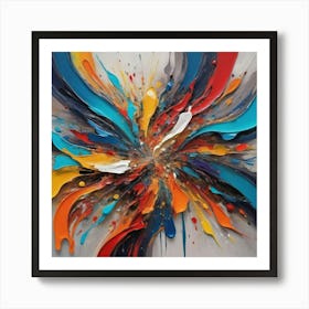 Abstract Painting 49 Art Print