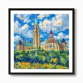 Ottawa Cityscape 3 Art Print