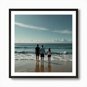 Default You Me And The Sea 0 Art Print