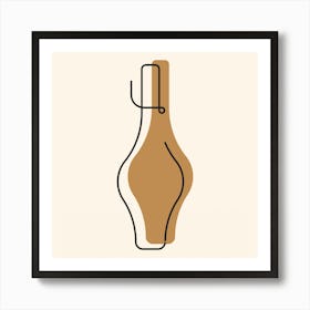 Bottle Of Wine.Wall prints 1 Art Print