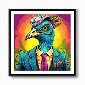 Peacock 1 Art Print