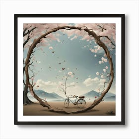 Cherry Blossoms 11 Art Print