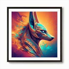 Anubis Art Print