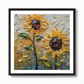 Sunflowers 15 Art Print