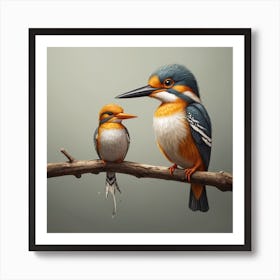 Kingfisher 4 Art Print
