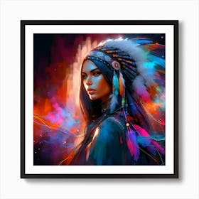 Exotic Beauty Artwork 38 Art Print