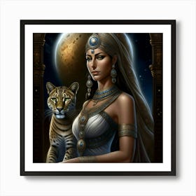 Egyptian Goddess 7 Art Print