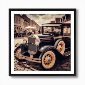 Ford Model A Art Print