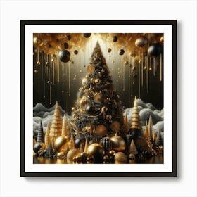 Christmas Tree 43 Art Print