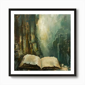 Open Book 3 Art Print