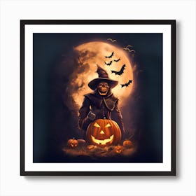 Halloween Witch 2 Art Print