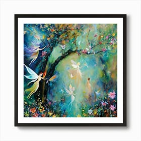 Fairy Forest 2 Art Print