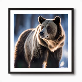 Grizzly Bear Art Print