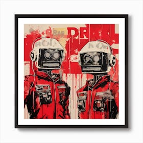 Robots Art Print