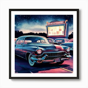 Car Art 488 Art Print