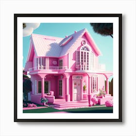 Barbie Dream House (197) Art Print