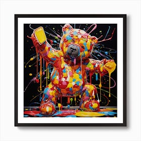 Teddy Bear 13 Art Print