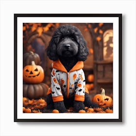 Happy Doodleween! Art Print