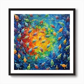 Sea Turtles Art Print