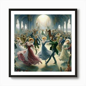 Ballroom Dance Art Print